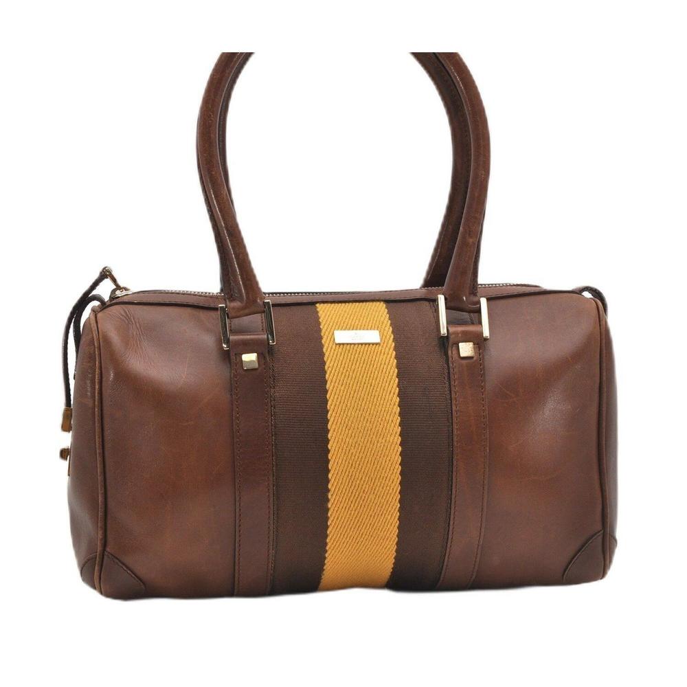 Auth Gucci Sherry Line Shoulder Hand #74014G17B